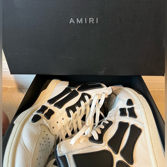 Amiri Skeleton High top Sneakers - Picture 8 of 8